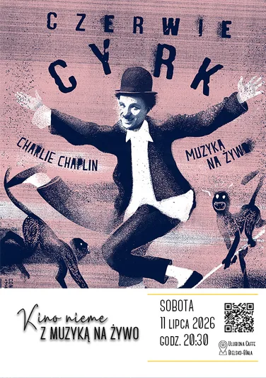 Kino nieme z muzyką na żywo - "Cyrk" Charlie Chaplin - muzyka Czerwie